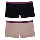 Kit com 2 Calcinhas DelRio Boxer sem Costura Kit com 2 Calcinhas DelRio Boxer sem Costura