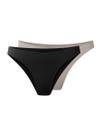 Kit com 2 Calcinhas Tanga Liz 50374 Colorido