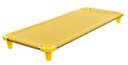 Kit com 2 Cama criança infantil Acrimet empilhável 713 Amarela