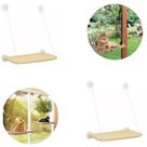 Kit Com 2 Camas De Janela Para Gatos Com Ventosas Caminhas Pet Suspensas