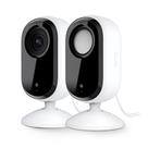 Kit com 2 Câmeras de Segurança Arlo Essential 2K (2ª Geração) - Internas e Brancas