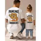 Kit com 2 Camisetas Pancake Maker 2007 Modinha Dia dos Pais Carinho Malha Macia Fofa Qualidade Kit com 2 Camisetas Pancake Maker 2007 Modinha Dia dos Pais Carinho Malha Macia Fofa Qualidade