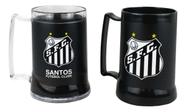 Kit Com 2 Canecas Gel Isolante Térmico 400ml Santos Peixe
