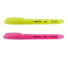 Kit com 2 Canetas Marca Texto - Amarelo e Rosa