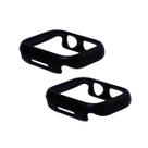 Kit com 2 Capas Moldura Protetora Nerdcase, Compatível com Apple Watch 41mm, Sem Vidro, Preta