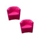 Kit Com 2 Capas Poltrona Ferradura