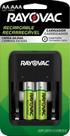 Kit com 2 CARREGADOR RAYOVAC USB COM 2 PILHAS AA Kit com 2 CARREGADOR RAYOVAC USB COM 2 PILHAS AA