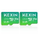 Kit com 2 Cartões Micro SD Kexin 128GB - 90MB/s, 4K V30 A1 C10