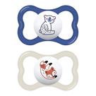 Kit com 2 Chupetas Bico Extrafino MAM Supreme 6 Meses