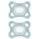 Kit com 2 Chupetas Comfort MAM 0-6m Neutra + Estojo