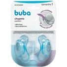 Kit com 2 Chupetas Comfort TAM 1 0-6 Meses URSINHO/ESTRELA Buba