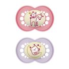 Kit com 2 Chupetas Night & Day Mam +6m Tam2 Rosa CH22322