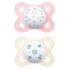 Kit com 2 Chupetas Original MAM 0-6m Tam1 Menina Rosa CH23222 Kit com 2 Chupetas Original MAM 0-6m Tam1 Menina Rosa CH23222