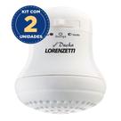 Kit com 2 Chuveiro Elétrico Maxi Ducha Ultra 5500W 220V Lorenzetti
