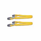 Kit com 2 Cinta de Elevação De Carga 2 Metros x 3 Toneladas - Amarelo - JST