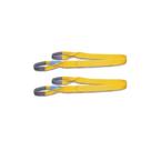 Kit com 2 Cinta de Elevação De Carga 5 Metros x 3 Toneladas - Amarelo - JST