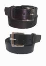 Kit com 2 Cintos Masculino De Couro 3,5 cm Largo Fivela em Inox Fabricação Própria