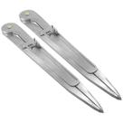 Kit com 2 Compassos de Inox 12” Alta Precisão para Marcação e Medição