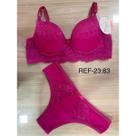 kit com 2 conjunto de lingerie. Modelo tanga e fio - Sutiã e calcinha - base reforçada. kit com 2 conjunto de lingerie. Modelo tanga e fio - Sutiã e calcinha - base reforçada.