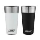 Kit com 2 Copos Térmicos com Tampa 600ml Branco e Preto Coleman