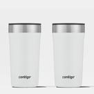 Kit com 2 Copos Térmicos Street Branco Contigo 473ml