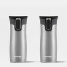 Kit com 2 Copos Térmicos West Loop AUTOSEAL Inox Contigo 473ml