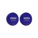 Kit com 2 Creme Nivea Pele Ressecada Lata Azul 56g - Nívea