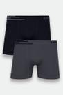 Kit com 2 Cuecas Adulto Boxer Microfibra Cós Uni Faixa Lupo