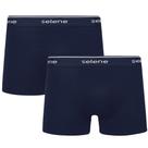 Kit Com 2 Cuecas Box Boxer De Algodão Tamanhos Plus Size X1 X2 X3