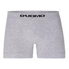 Kit com 2 Cuecas Boxer Lisa Algodão Sem Costura Duomo Sortido