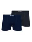 Kit com 2 Cuecas Boxer Lupo 661-001 Colorido Kit com 2 Cuecas Boxer Lupo 661-001 Colorido