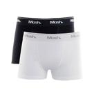 Kit com 2 Cuecas Boxer Mash Infantil 110.07 Preto/Branco