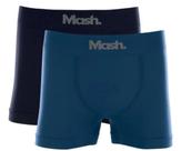 Kit Com 2 Cuecas Boxer Mash Microfibra Sem Costura Conforto 711