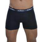 KIT com 2 Cuecas boxer max em algodão masculina Zorba