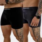 Kit com 2 Cuecas Duomo Boxer Masculina Microfibra Anatômica Conforto Diário