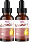 Kit Com 2 Curc+ e Colágeno Tipo II em Gotas 30ml Nataly