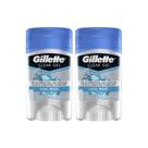 Kit com 2 Desodorantes Gillette Antitranspirante Clear Gel Cool Wave 45g Kit com 2 Desodorantes Gillette Antitranspirante Clear Gel Cool Wave 45g