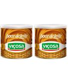 Kit com 2 doces de leite viçosa contendo 800g cada
