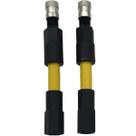 Kit com 2 extensões de válvula flexíveis e duráveis de 85 mm Kit com 2 extensões de válvula flexíveis e duráveis de 85 mm