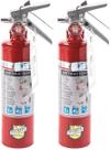 Kit com 2 Extintores de Incêndio Buckeye ABC de Pó Químico Seco 1,1 kg