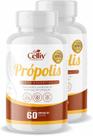 Kit Com 2 - Extrato de Própolis 60 Capsulas de 500mg Celliv