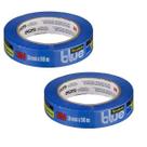 Kit com 2 Fita Crepe Blue Tape Profissional 3M 24MM X 50M Kit com 2 Fita Crepe Blue Tape Profissional 3M 24MM X 50M