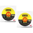 Kit com 2 Fita Isolante de Autofusao 3M SCOTCH 23 19MM X 2M