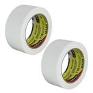Kit Com 2 Fitas Crepe Adelbras 48mm x 50m Mask 710 Rolo Largo Pintura Mascaramento