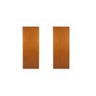 Kit com 2 Folhas de Porta Madeira Lisa 210x80cm Espessura 3,5cm Melamínica