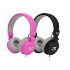 Kit com 2 Fones De Ouvido Com Fio P2 Headphone ROSA e PRETO