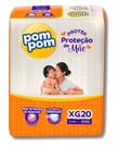 Kit Com 2 Fraldas Pompom Dermaprotek Atacado Barato Kit Com 2 Fraldas Pompom Dermaprotek Atacado Barato