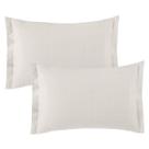 Kit com 2 Fronhas Slim Porcelana 50x70cm 3 Abas Tecido Macio e Durável Bom Sono