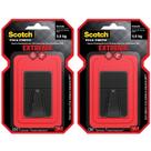 Kit com 2 Gancho Grande SCOTCH 3KG Preto Kit com 2 Gancho Grande SCOTCH 3KG Preto