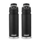 Kit com 2 Garrafas Térmicas 709ml FreeFlow AUTOSEAL Preta Coleman